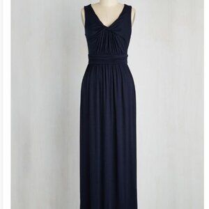Modcloth Navy Maxi Dress